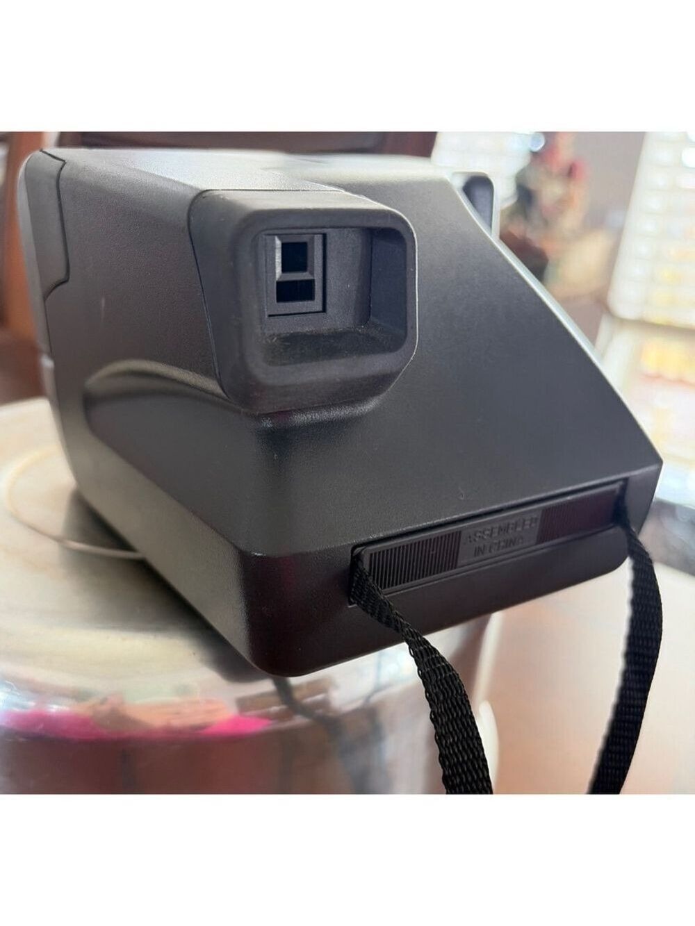 Vtg from 90’s-Polaroid One Step Black Instant Film Camera One Size - Picture 4 of 5